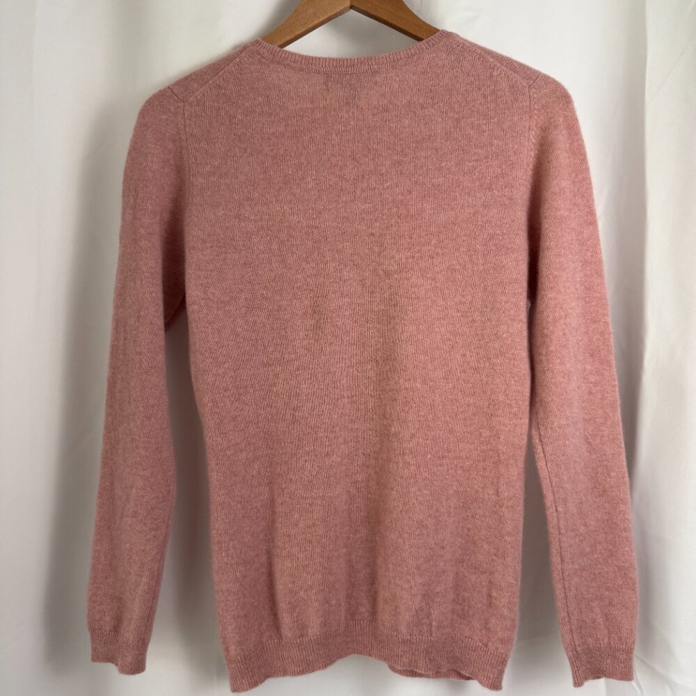 Cashmere Charter Club Pink Long Sleeve Sweater - Picture 3 of 12